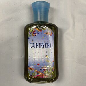 Bath & Body Works COUNTRY CHIC Shea Enriched Shower Gel Travel Size 3FL OZ/88mL